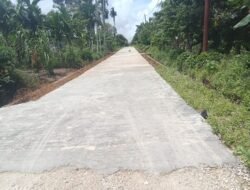 Rabat Beton Desa Kahyapu Diduga Bermasalah