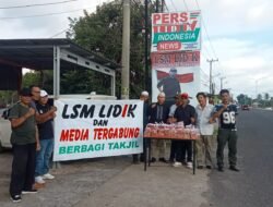 LSM LIDIK Provinsi Bengkulu Bersama Insan Media Gelar Berbagi Takjil di Betungan