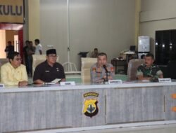Sinergi Lintas Instansi, Polresta Bengkulu Ikuti Rakor Kesiapan Operasi Ketupa