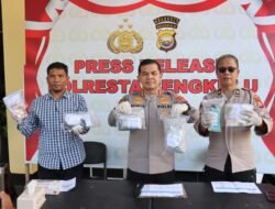 Polresta Bengkulu Sikat Habis Sindikat Narkoba: 7 Tersangka Diciduk, Termasuk Residivis!