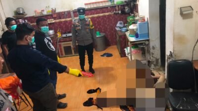 Polsek Selebar Tindak Lanjuti Penemuan Jenazah Pria Lansia di Perumahan Kemiling Asri Pratama