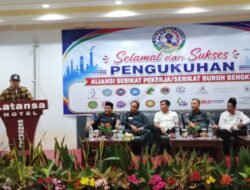 IWO Kota Bengkulu Hadiri Pengukuhan Aliansi Serikat Buruh dan Serikat Pekerja
