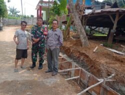 Edi Suranto Sembiring Kawal Drainase RT 17 hingga Terealisasi