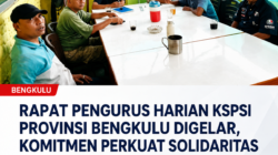 Empat Federasi Satukan Kekuatan, KSPSI AGN Bengkulu Tegaskan Komitmen Perjuangkan Nasib Buruh